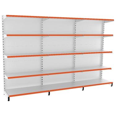 Imagem de Gôndola Parede Prateleira Lateral 1 Inicial + 2 Continuação