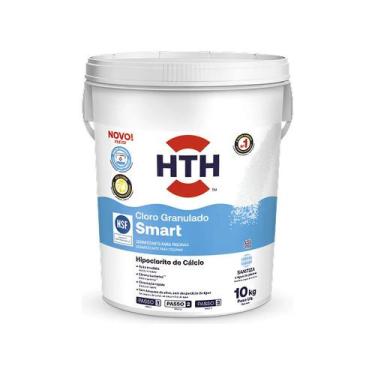 Imagem de HTH Cloro Smart 10kg Granulado Multi Ação Piscina Cristalina