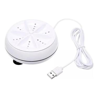 Imagem de Mini Maquina Lava Roupas Panos Portatil Balde Usb Lavadoura