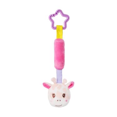 Imagem de Brinquedo Móbile Carrinho/Bebê Conforto Girafa Rosa-Pimpolho
