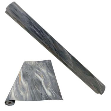 Imagem de Papel de Parede Adesivo Autocolante Marmore Obra Reforma Reparo Constr