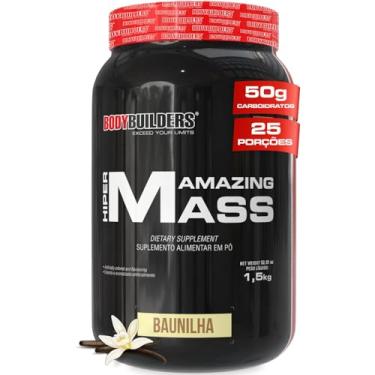 Imagem de Massa - Hiper Amazing Mass - 1,5 kg – Bodybuilders Sabor Baunilha