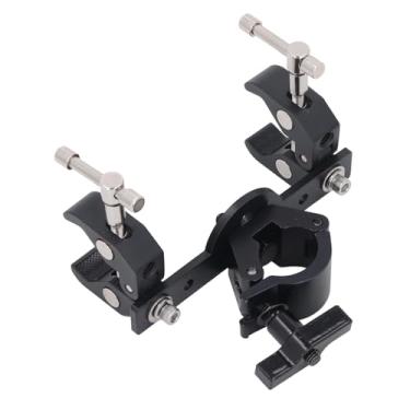 Imagem de Garosa Braçadeira de Montagem de Satélite Retangular Portátil, Kit de Montagem de Corrimão de RV de Aço Inoxidável e Alumínio para Mini Satélite de Internet V2 V3, Inclinação Segura e Rotação para