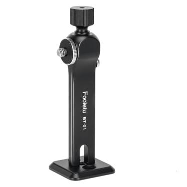 Imagem de Fooletu Adaptador de tripé binocular, rosqueamento de 1/10.2 cm para binóculos de 7 x 35 a 30 x 60, design antiqueda, com suporte de binóculo de alumínio de liberação rápida Arca-Swiss para atividades