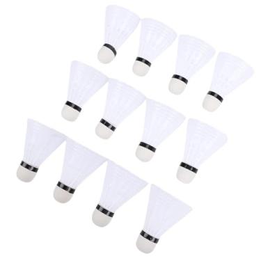 Imagem de RiToEasysports 12pçs Petecas de Badminton, Bolas de Treinamento de Nylon de Alta Velocidade, Duráveis ​​para Uso Interno e Externo, Jogos de Clube para Família (#12)