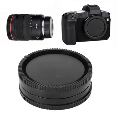 Imagem de VBESTLIFE Kit de Tampa de Lente Traseira para Câmera NEX, Conjunto de Capa de Proteção contra Poeira 2 Em 1 Com Design Universal de 3 Entalhes para Lentes E 16-50mm, 18-55mm, 55-210mm