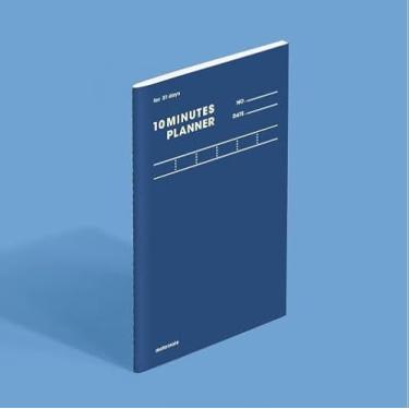 Imagem de Motemote Agenda de 10 minutos para 31 dias – Agenda diária sem data com bloqueio de tempo, definição de metas e reflexão – Aumente a produtividade e construa hábitos melhores em apenas 10 minutos por