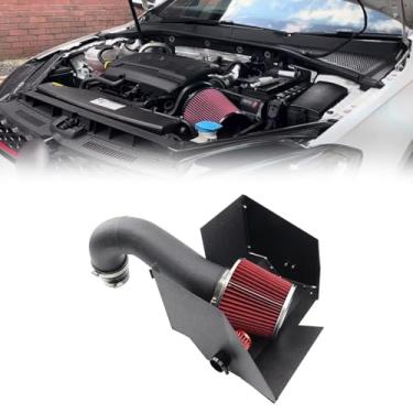Imagem de Sistema de admissão de ar frio compatível com motores 1.8TSI ou 2.0TSI, para VW Golf/AllTrack/Sportwagen 2015-2021, VW GTI 2015-2021, VW Jetta GLI 2019-2023, Audi A3 2015-2021, 2015-2021 Audi TT