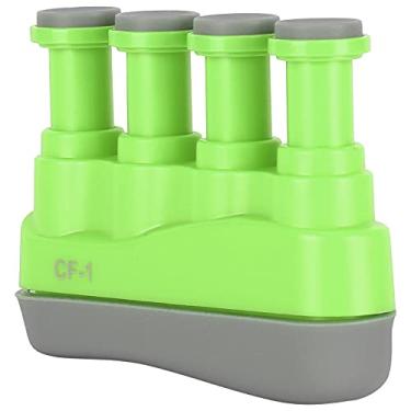 Imagem de aqxreight Dedo Fortalecedor Trigger Training Hand Grip Exercitador Ergonômico Silicone Trainer para GuitarGreen Piano Violino Instrumentos de Guitarra Outros Musicais para é Projetado como (Verde)