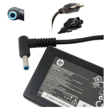Imagem de Fonte Carregador Compativel Para Notebook Pavilion 15-N013 Plug Azul