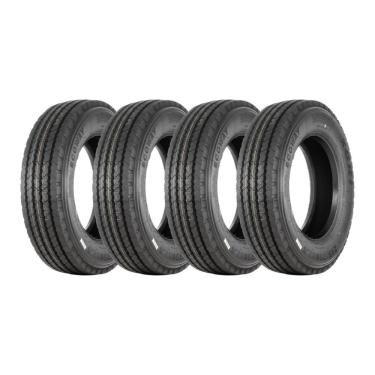 Imagem de Kit 4 Pneus XBRI Aro 17,5 215/75R17,5 Ecoway P1 16 Lonas 126/124L