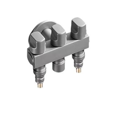 Imagem de Kit adaptador universal de encanamento conjunto de conectores de torneira de chuveiro de bidê multiuso com vedações à prova de vazamento, acessórios de conexão rápida para instalação de vaso sanitário