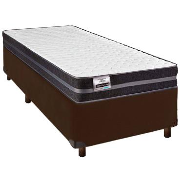 Imagem de Cama Box + Colchão Solteiro Molas Ultralastic Bogota Inducol