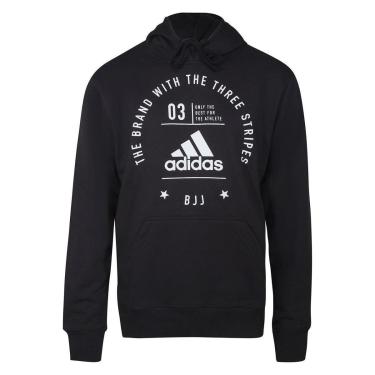 Imagem de BLUSA DE MOLETOM ADIDAS COMMUNITY LINE BJJ COM CAPUZ - MASCULINO-Masculino