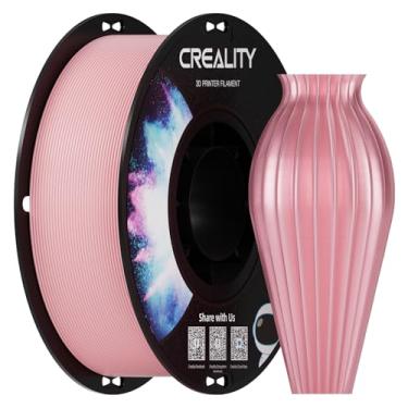 Imagem de Creality Filamento de impressão 3D PETG 1,75 mm, excelente dureza, alta precisão, inodoro, não tóxico, à prova de umidade, 1 kg (2,2 lbs) para a maioria das impressoras 3D FDM (rosa)