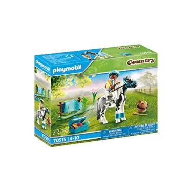 Imagem de Playmobil Pônei Lewitzer Colecionável - Country - 70515
