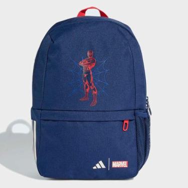 Imagem de Mochila Infantil Adidas Marvel, Azul, Único