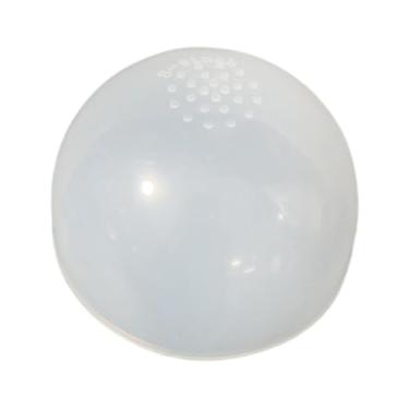 Imagem de Dynwave Touca de silicone para peruca, capa protetora para peruca, presente antiderrapante, transparente e macia, para entusiastas da proteção da cabeça, 20 a 22 Cm