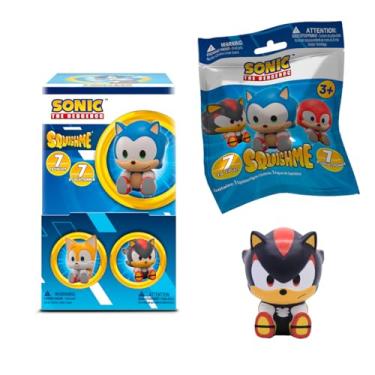 Imagem de Sonic The Hedgehog SquishMe Series 3 Blind Pack – Includes Special Flocked Sonic – Officially Licensed Collectible