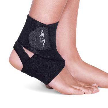 Imagem de Tornozeleira Kestal Neosoft Ajustável Preta-Unissex