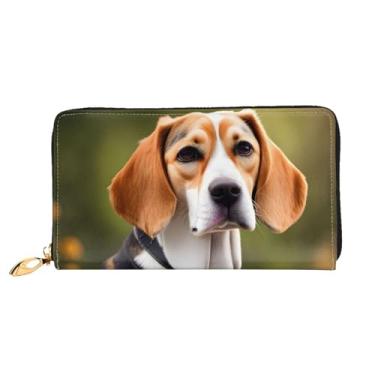 Imagem de XLLingL Carteiras de cartão de crédito impressas, bolsas longas de couro femininas, carteiras com zíper, carteira de viagem simples