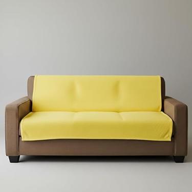 Imagem de Manta Protetora Para Sofá Impermeável Covra Colorful Ideal Para Pets Crianças e Decoração 135x135cm Cores do verão - Casa de campo Casa de praia (Solar)