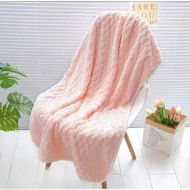 Imagem de Toalha De Banho Grande Cm Alta Absorção Viagem Natação Academia Praia Seca Rápidolin333 (ROSA)