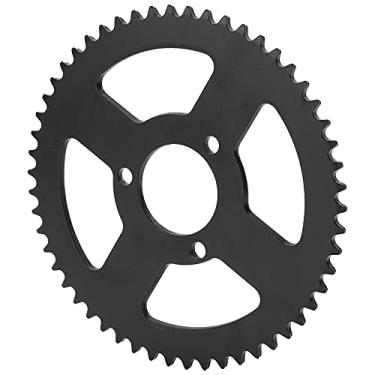 Imagem de CUOFYUNL T8F 54T Roda dentada de aço com 3 furos Pedaleira de aço carbono para mini motocicleta ATV Kart 47/49cc
