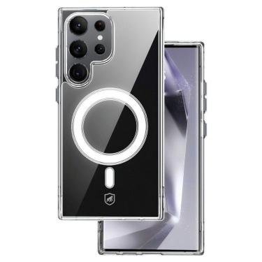 Imagem de Capa Magsafe Para Samsung Galaxy S24 Ultra - Transparente - Gshield