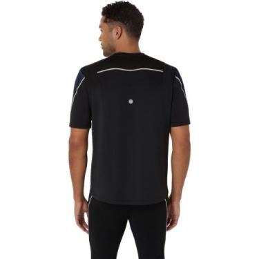 Imagem de Camiseta ASICS Road Lite-Show - Masculino - Preto