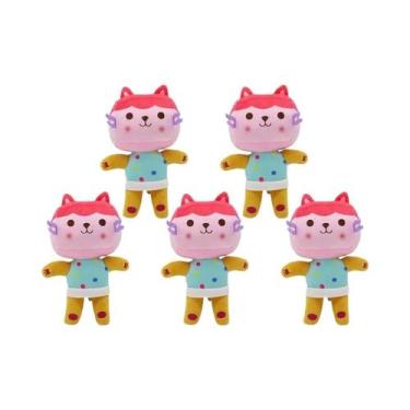 Imagem de Brinquedo De Pelúcia Gato Sereia Para Crianças, Mercat Da Casa Da Gabb