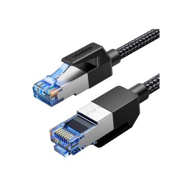 Imagem de Cabo de Rede FTP (Patch Cord) RJ45 Cat 8 - Blindado - 3 metros - Preto - Ugreen 80432