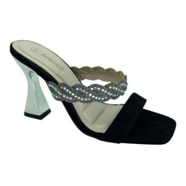 Imagem de Sandália Bebecê Strass T8639201 - Feminino-Feminino