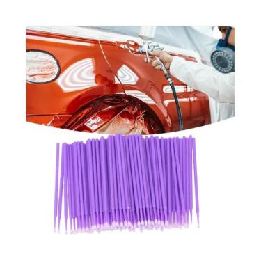 Imagem de 100 Canetas Descartáveis Para Retoque De Pintura Automotiva, Aplicador