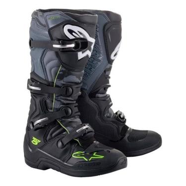 Imagem de Bota Alpinestars Tech 5 Preta Cinza Amarelo Fluor-Unissex