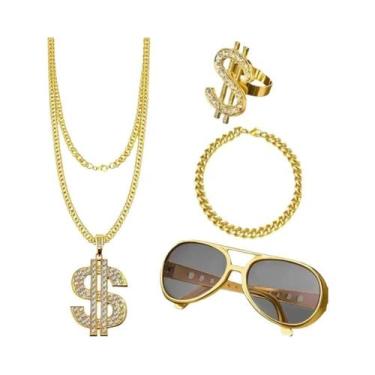 Imagem de Peruca Masculina De Hip Hop Com Desenho Animado, Estilo Mullet, Sintét