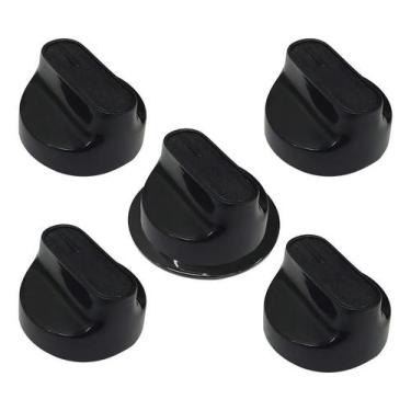Imagem de Kit 5 Botão Manipulo Para Fogão Consul Boca Cfo4 Cfs5 Cfs6 - Congratul
