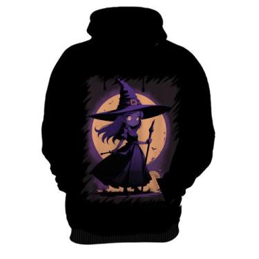 Imagem de Blusa de Frio Bruxa Halloween Púrpura Festa 9 - Kasubeck Store, Inf 08