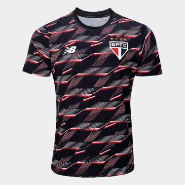 Imagem de Camisa São Paulo 24/25 s/n Pré Jogo New Balance Masculina-Masculino
