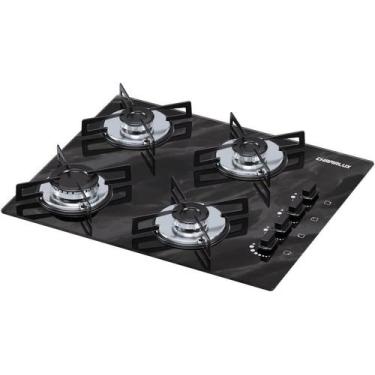 Imagem de Cooktop 4 Bocas Chamalux Ultra Chama Mármore Preto