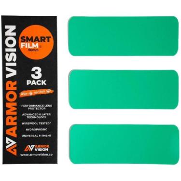 Imagem de Lente Repelente Armor Vision Smartfilm 3 Unidades, Transparente, 50mm