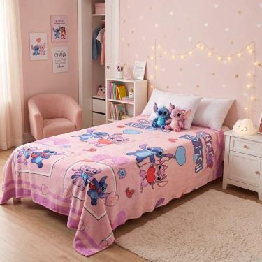 Imagem de Manta Infantil Soft Fun Personagens Disney Poliéster Jolitex