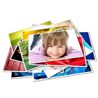 Imagem de Papel Glossy Fotográfico 230g A4 Branco Brilhante com 20 folhas - Mund