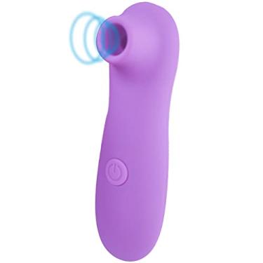 Imagem de Sugador Estimulador Clitoris Orgasmo 10 Velocidades Portatil Toque aveludado Mamilo Ponto G Pulsasao
