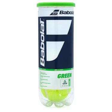 Imagem de Bola de Tênis Babolat Green Stage 1 Tubo com 03 Bolas