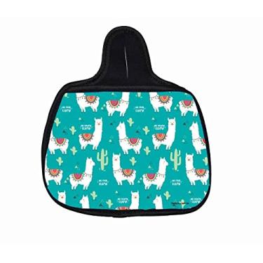 Imagem de Lixeira Para Carro Neoprene Lixo Car Personalizado Lhama