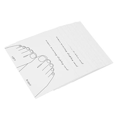 Imagem de Cartão de exibição de arte de unhas, função de exposição Melhore as habilidades de arte de unhas Dicas de arte de unhas Cartão de exibição Bordas arredondadas para casa para iniciantes