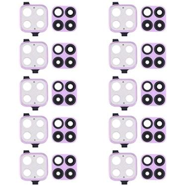 Imagem de HUANGYUNCHAO Acessórios telefônicos Tampa de lente de câmera de 10 PCS para Huawei Nova 6 SE Substituição do telefone celular