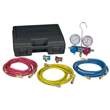 Imagem de Robinair Medidor de Pressão Manifold Econômico Robinair 49134B, com Display Analógico