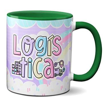 Imagem de Caneca Logística Profissional Presente Criativo Warehouse (Verde)